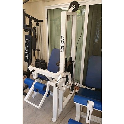 Calgym Seated Leg Curl & Leg Extension Strengthening Machines