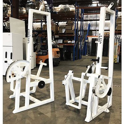 Calgym Seated Leg Curl & Leg Extension Strengthening Machines