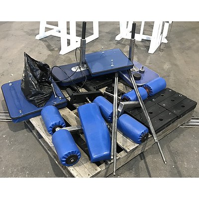 Calgym Seated Leg Curl & Leg Extension Strengthening Machines