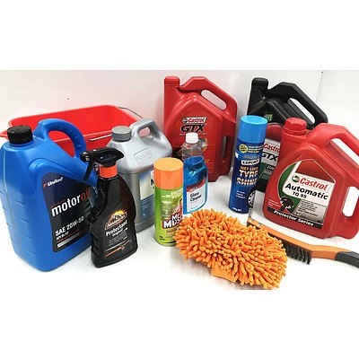 Lot of Car Care Products