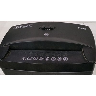 Fellowes P-33 A4 Ribbon Shredder