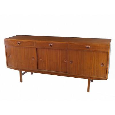 Retro Lowline Teak Sideboard Circa 1960's
