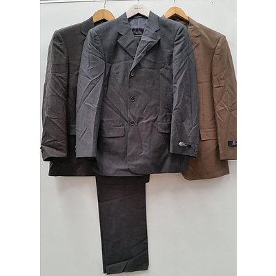 Men's Suits - Lot of 12 - Brand New - RRP $1200.00