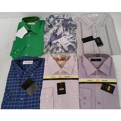 Men's Business and Casual Shirts - Lot of 50 - Brand New - RRP $2000.00
