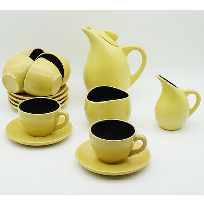 Picton Hopkins Fifteen Piece Coffee Set Circa 1950s