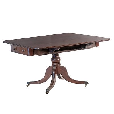 Regency Style Mahogany Pembroke Table Late 19th or Early 20th Century