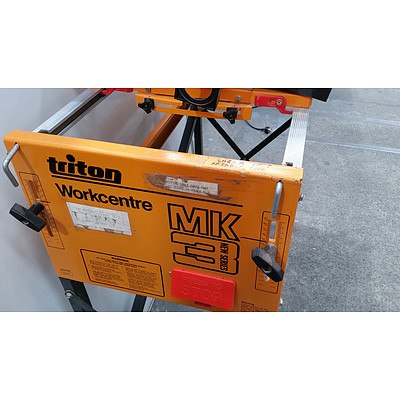 Triton 1/2 Inch Precision Router With Triton Workbench and Accessories