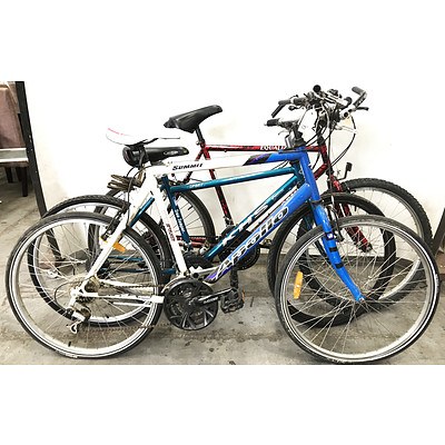 Mountain Bikes - Lot of 3