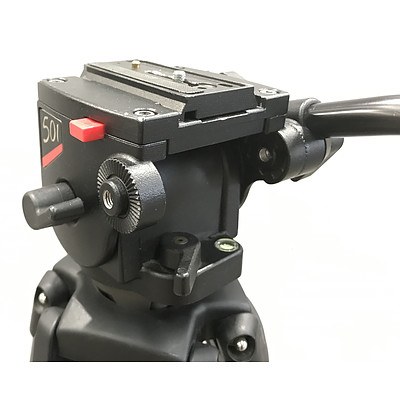 Manfrotto 520 MVB 2-Stage Tripod with 501HVD Series Head