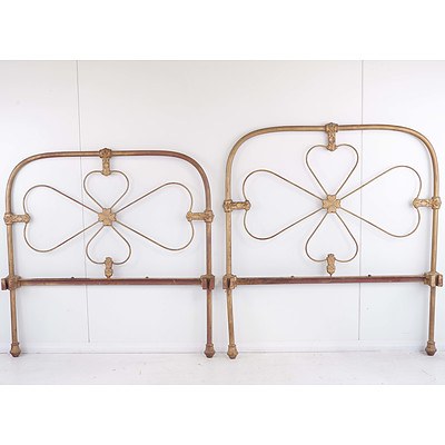 Antique Cast Iron Bedstead