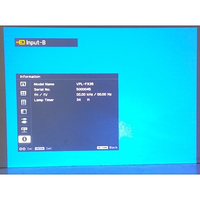 Sony VPL-FX35 LCD Projector