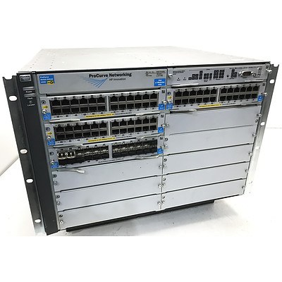 Hp ProCurve 5412zl (J8698A) Modular Switch