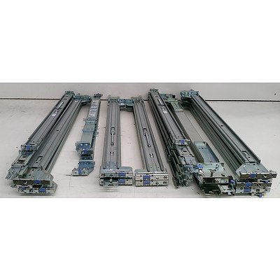 Bulk Lot of Assorted Server Rack Rails