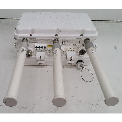 Cisco (AIR-CAP1552E-N-K9) 802.11n Outdoor Mesh Access Points - Lot of Four