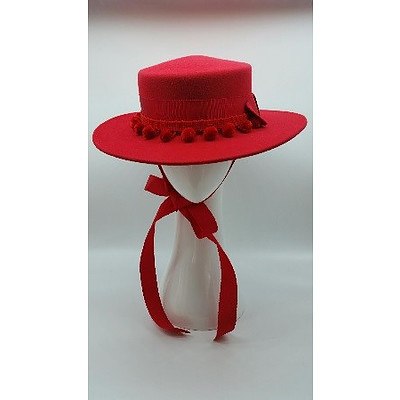 Felt Hat by Christine Waring