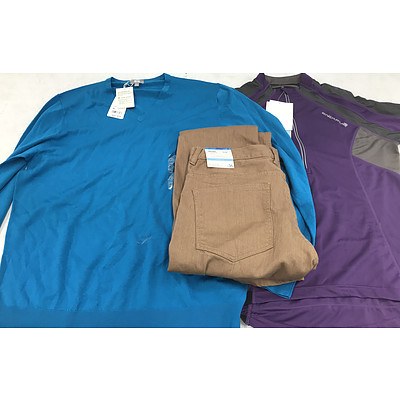 Bulk Lot of Brand New Men's Clothing - RRP Over $400