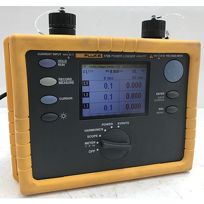 Fluke 1735 Three Phase Power Logger - ORP $3,999