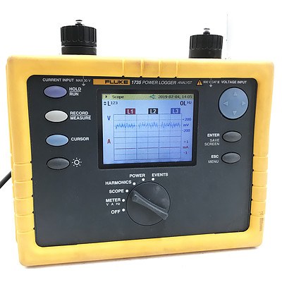 Fluke 1735 Three Phase Power Logger - ORP $3,999