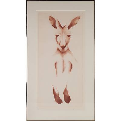 Peter Hickey (1942 -) Boonoke Roo 1984, Artist Proof Etching