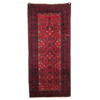 Baluch Hand Knotted Wool Pile Rug
