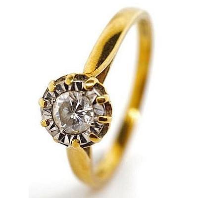 Vintage 18ct Diamond Ring