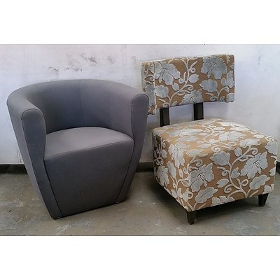 Group of Eight Lounge Chairs