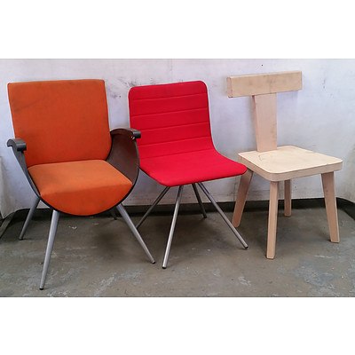 Group of Contemporary Chairs