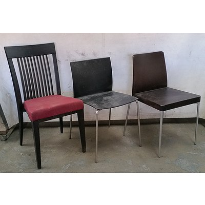 Large Group of Chairs and Stools