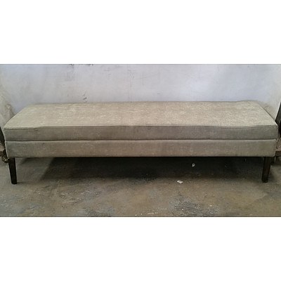 Grey Upholstered Day Bed