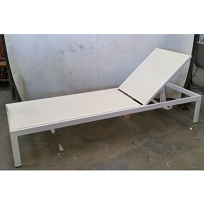 Pair of Sun Bathing Beds