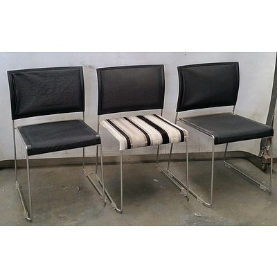 Five Stackable Chairs