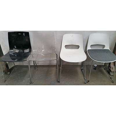 Contemporary Occasional Chairs Lot of Eight