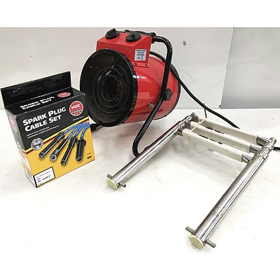 Spark Plug Cable Set, Fan Heater & Boat Ladder
