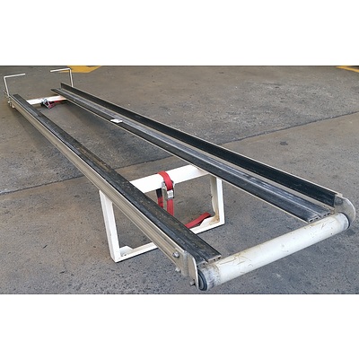 Vehicle Mounted Extension Ladder Racks - Lot of 2