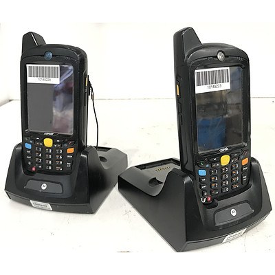 Motorola MC659b Handheld Mobile Computers - Lot of 22