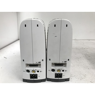 HP mp3135 XGA DLP Projectors - Lot of 2