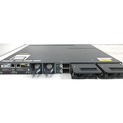 Cisco WS-C3750X-48PF-S V06 Gigabit Switch