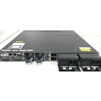 Cisco WS-C3750X-48PF-S V06 Gigabit Switch