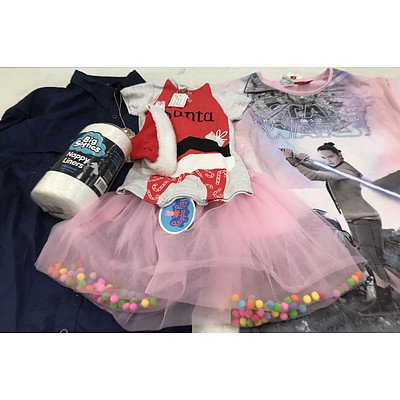 Bulk Lot of Brand New Women's, Men's & Children's Clothing - RRP Over $300