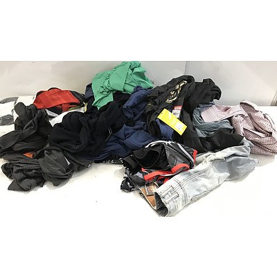 Bulk Lot of Brand New Men's Clothing - RRP Over $500