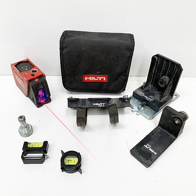 Hilti PMC 36 Laser Level and Attachments