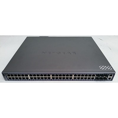 Netgear ProSafe (M5300-52G V1H1) 48-Port Gigabit L2+ Managed Switch with 10 Gigabit Stacking
