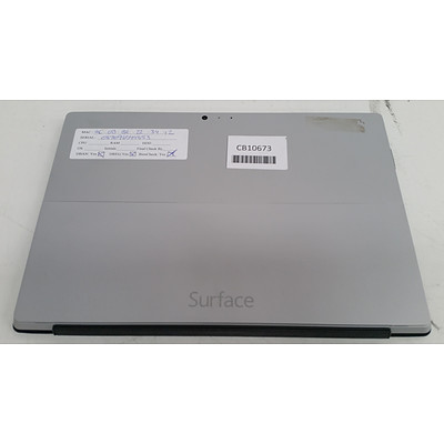 Microsoft Surface (1631) Pro 3 12-Inch 128GB Core i5 (4300U) 1.90GHz 2-in-1 Detachable Laptop