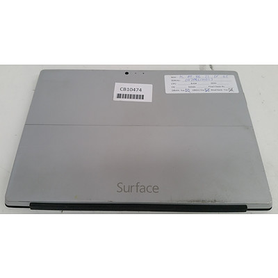 Microsoft Surface (1631) Pro 3 12-Inch 128GB Core i5 (4300U) 1.90GHz 2-in-1 Detachable Laptop