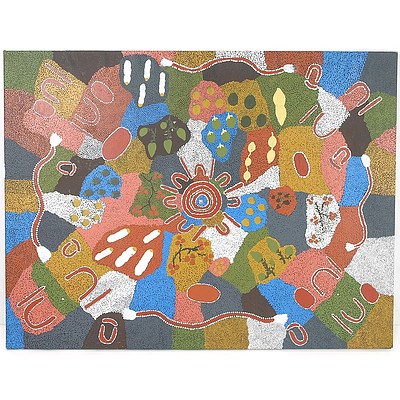 Contemporary Aboriginal Dot Painting