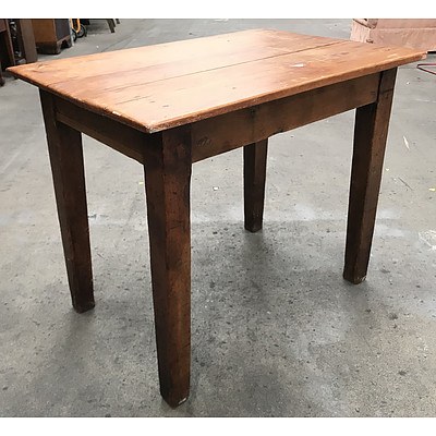 Antique Baltic Pine Farmhouse Table
