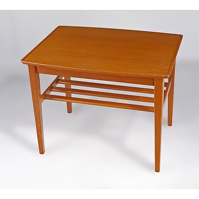 1960s Teak Lamp Table