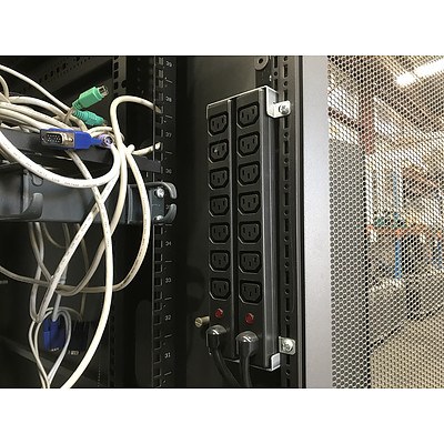 Three Hp EVA4400 Server Racks