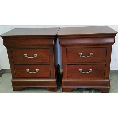 Drexel Heritage Bedside Tables - Lot of Two