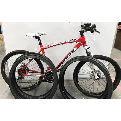 Bianchi 5100 Kuma 27 Speed Mountain Bike & 4 Brand New Tyres